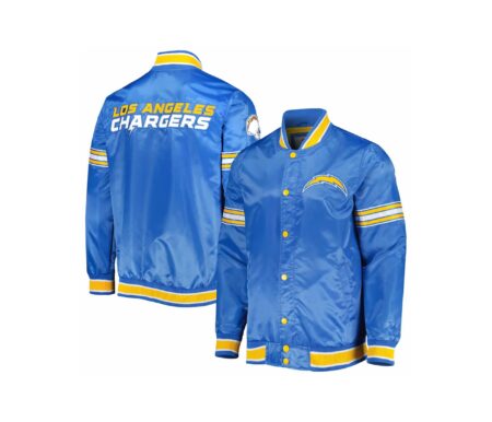 Sports Track Jackets 122 Royal Blue Satin Jacket With Front And Back Patches