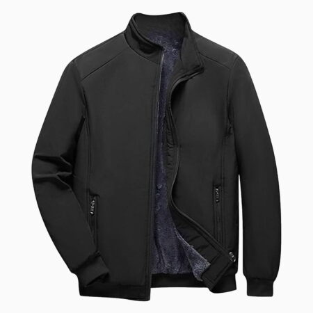 Sports Track Jackets 336 Men Fleece Lined Softshell Coat Sportwear Zipper Windbreaker Flight Bomber Jacket Casual Winter Cotton Military Jacket