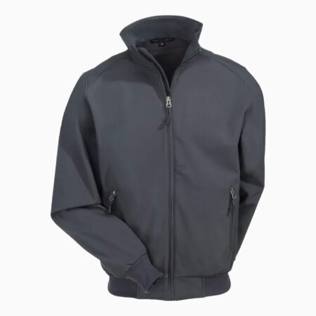 Sports Track Jackets 342 Men's J337 BGY Water-Resistant Battleship Grey Soft Shell Bomber Jacket