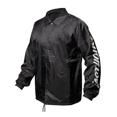 Sports Track Jackets 240 Team Collared Coach Jacket - Black
