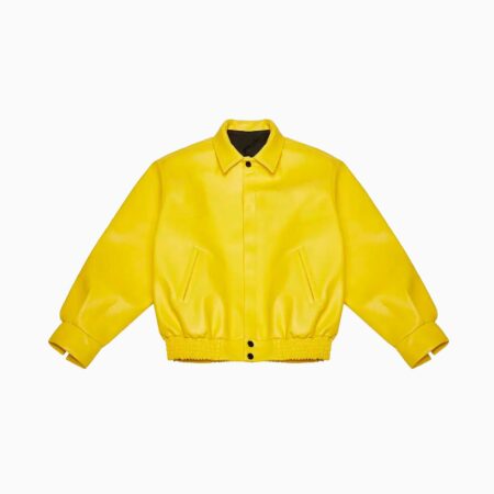Sports Track Jackets 528 Varsity Jacket - Yellow Edition