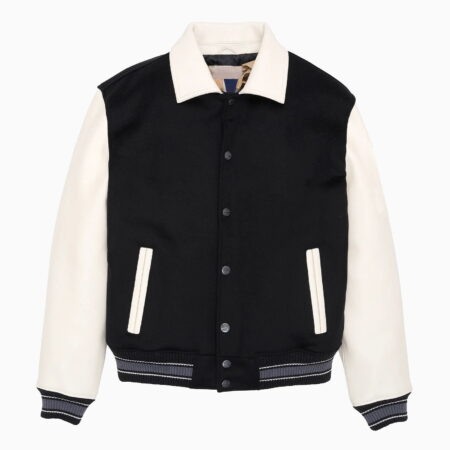 Sports Track Jackets 531 WOOL-LEATHER VARSITY JACKET